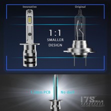 Otovo Yüksek Performanslı H1 LED Far Ampulü 80W 11000LM Soğuk Beyaz