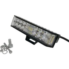 Otovo Güçlü 40 Ledli Offroad Sis Lambası Çakarlı - Kırmızı Beyaz Mavi