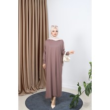 Penye Yarasa Kol Elbise