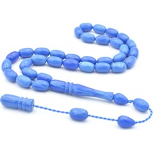 Şükrü Baba Yapımı Kapsül Mavi Katalin Tesbih