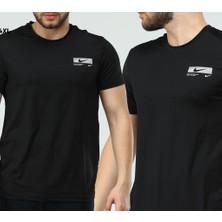 Newforss Nike EF-4226 Erkek Polyester Mesh Battal Beden T-Shirt