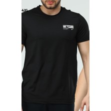 Newforss Nike EF-4226 Erkek Polyester Mesh Battal Beden T-Shirt