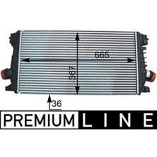 Mahle CI364000P -Knecht-Behr CI364000P Intercooler Opel Astra J 1302133