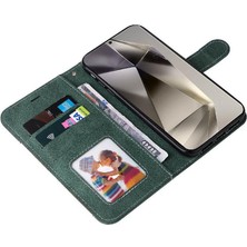YH Mall Kart Pu Ile Samsung Galaxy S25 Ultra Benzersiz Patchwork Renk Için Flip Case (Yurt Dışından)