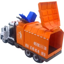 Ctoy Büyük Boy Sök-Tak Pilli Müzikli Çöp Kamyonu CTOY-YW9083A