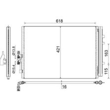 Mahle AC779000S -Knecht-Behr AC779000S A C-Kondansatör Bmw X3 64539216144