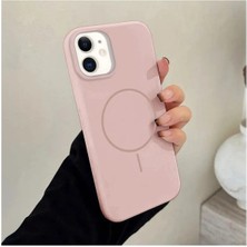 Apple Iphone 11 Uyumlu Magsafe Lansman Kir Tutmaz Silinebilir Içi Kadife Telefon Kılıfı Kablosuz Şarj Özellikli