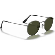 Ray-Ban RB 3447 029 50 Round Metal Unisex Güneş Gözlüğü