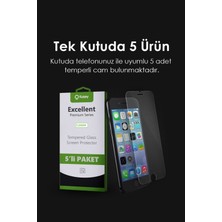 Kzy Tecno Spark 30C ile Uyumlu Temperli Ekran Koruyucu Kırılmaz Cam Ekonomik 5'li Paket