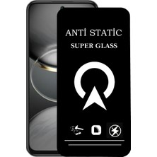 Kzy Tecno Spark 30C ile Uyumlu Tam Kaplayan Anti Statik Çizilmez Safir Ekran Koruyucu Cam