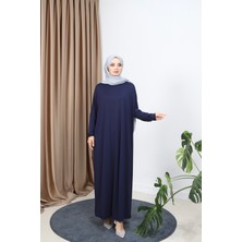 Penye Yarasa Kol Elbise