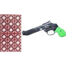 Elite Kapsüllü Pat Pat Silah 8 Li Kapsül Tabancası Oyuncak 1 Adet Mermi Büyük Boy 1 Adet