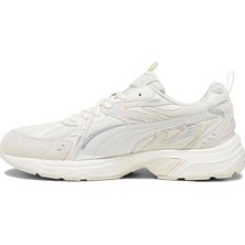Puma Alpine Snow-Vapor Gray-Frosted Ivory Milenio Tech Suede Kırık Beyaz Günlük Spor Ayakkabı