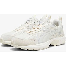 Puma Alpine Snow-Vapor Gray-Frosted Ivory Milenio Tech Suede Kırık Beyaz Günlük Spor Ayakkabı