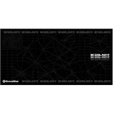 Gravastar Gaming Mouse Pad 80X40, Kaymaz Tabanlı, Su Geçirmez ve Hassas Yüzeyli Oyuncu Mousepad