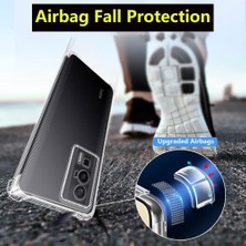 Xiaomi Poco F5 Pro Uyumlu Darbe Önleyici Sararmaya Dayanıklı Airbag Korumalı Ultra Slim Tpu Şeffaf Silikon Kılıf
