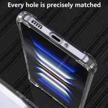 Xiaomi Poco F5 Pro Uyumlu Darbe Önleyici Sararmaya Dayanıklı Airbag Korumalı Ultra Slim Tpu Şeffaf Silikon Kılıf