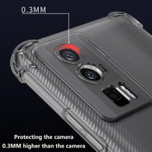 Xiaomi Poco F5 Pro Uyumlu Darbe Önleyici Sararmaya Dayanıklı Airbag Korumalı Ultra Slim Tpu Şeffaf Silikon Kılıf