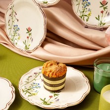 Fecra Doğa 6 Parça Pasta Tabağı Seti