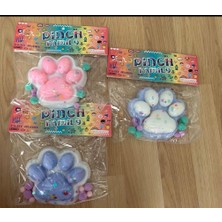 1 Adet Kedi Patisi Squishy Oyuncağı Sukuşi (Büyük Boy) 13CM
