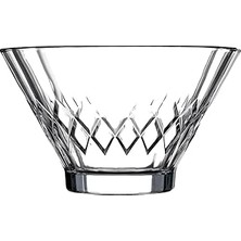 Pasabahce, Vanilla Kase, 17CM 170 cc Damla Logo (K) 6 Ofset Hk 24 Dk, 530436, Şeffaf