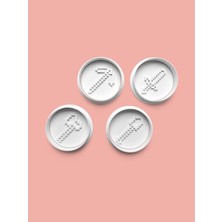 Aktastore Minecraft Seti Kurabiye Kalıbı ve Şeker Hamuru Kalıbı 4'lü Set