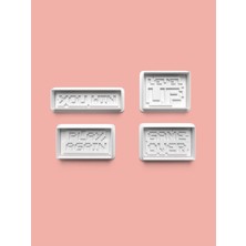 Aktastore Gamer Oyuncu Teması Kurabiye Kalıbı ve Şeker Hamuru Kalıbı 4'lü Set