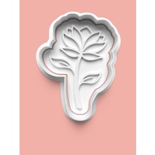Aktastore Bahar Çiçeği 8.model Kurabiye Kalıbı ve Şeker Hamuru Kalıbı