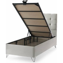 Berlin Emniyet Kilit Sistemli %100 Paslanmaz Çelik 90*190 Baza