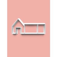 Aktastore Ev Teması Kurabiye Kalıbı ve Şeker Hamuru Kalıbı