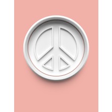 Aktastore Barış Sembolü Kurabiye Kalıbı ve Şeker Hamuru Kalıbı