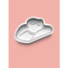 Aktastore Kovboy Şapkası Kurabiye Kalıbı ve Şeker Hamuru Kalıbı