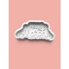 Aktastore March Kurabiye Kalıbı ve Şeker Hamuru Kalıbı