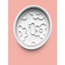 Aktastore Desenli O Harfi Kurabiye Kalıbı ve Şeker Hamuru Kalıbı