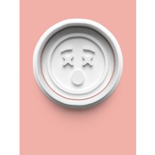 Aktastore Emoji Surat Ifadesi Kurabiye Kalıbı ve Şeker Hamuru Kalıbı