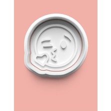 Aktastore Emoji Kurabiye Kalıbı ve Şeker Hamuru Kalıbı