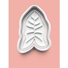 Aktastore Yaprak Figürü Kurabiye Kalıbı ve Şeker Hamuru Kalıbı
