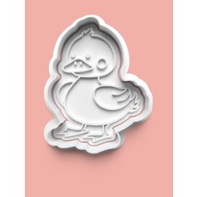 Aktastore Ördek Figürü Kurabiye Kalıbı ve Şeker Hamuru Kalıbı