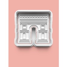 Aktastore Paris Temalı Kurabiye Kalıbı ve Şeker Hamuru Kalıbı