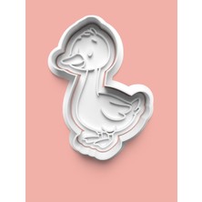 Aktastore Ördek Figürü Kurabiye Kalıbı ve Şeker Hamuru Kalıbı