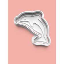 Aktastore Yunus Balığı Kurabiye Kalıbı ve Şeker Hamuru Kalıbı