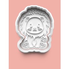 Aktastore Yavru Aslan Kurabiye Kalıbı ve Şeker Hamuru Kalıbı