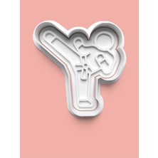 Aktastore Karate Yapan Çocuk Kurabiye Kalıbı ve Şeker Hamuru Kalıbı