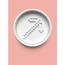 Aktastore Minecraft Oku Kurabiye Kalıbı ve Şeker Hamuru Kalıbı