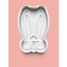 Aktastore Gözlüklü Tavşan Kurabiye Kalıbı ve Şeker Hamuru Kalıbı