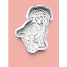 Aktastore Whipped Köpek Figürü Kurabiye Kalıbı ve Şeker Hamuru Kalıbı