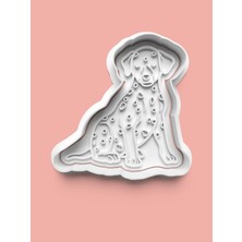 Aktastore Dalmatian Köpek Figürü Kurabiye Kalıbı ve Şeker Hamuru Kalıbı