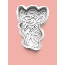 Aktastore Melek Figürü Kurabiye Kalıbı ve Şeker Hamuru Kalıbı