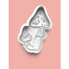 Aktastore Mantar Figürü Kurabiye Kalıbı ve Şeker Hamuru Kalıbı