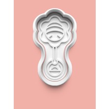 Aktastore Bebek Çıngırak Kurabiye Kalıbı ve Şeker Hamuru Kalıbı